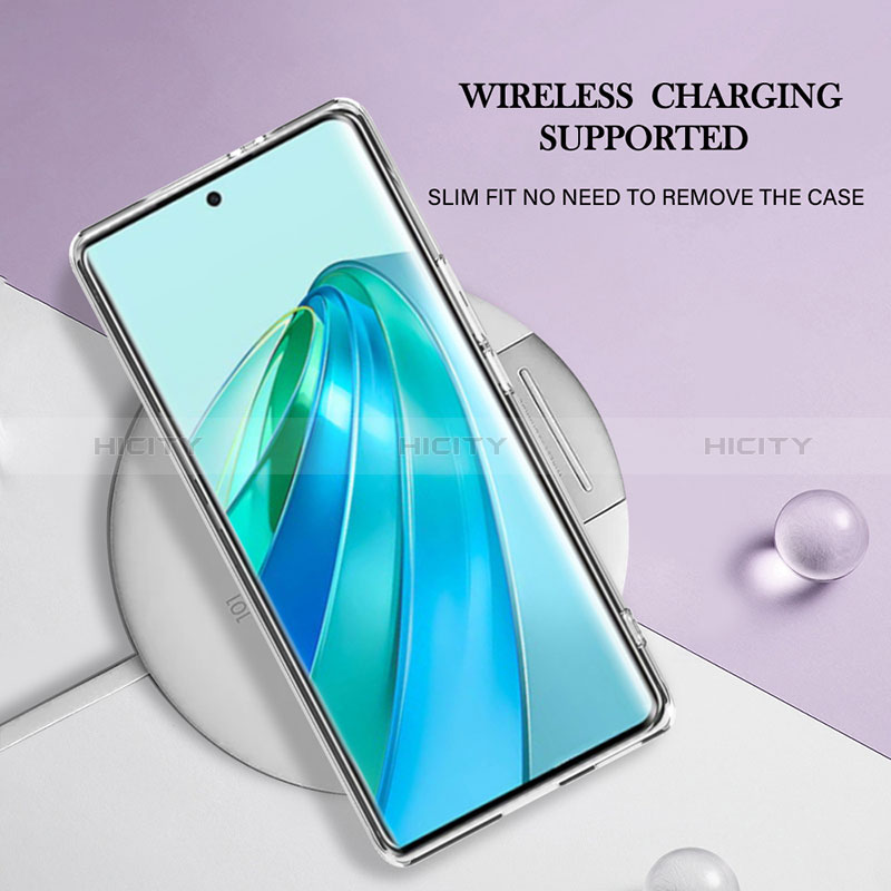 Huawei Honor Magic5 Lite 5G用シリコンケース ソフトタッチラバー バタフライ パターン カバー Y07B ファーウェイ 