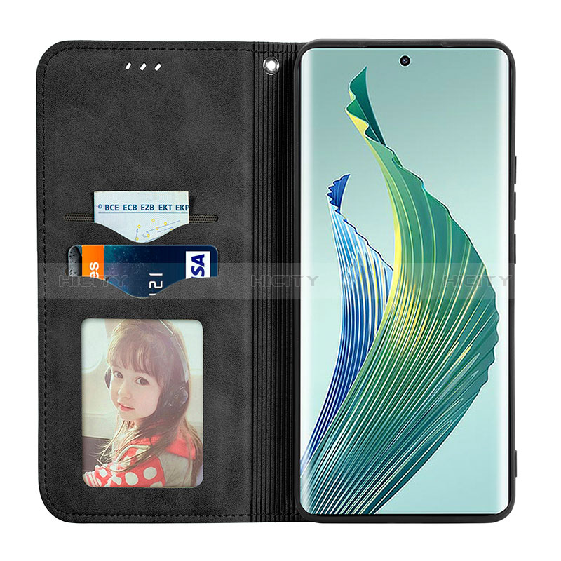 Huawei Honor Magic5 Lite 5G用手帳型 レザーケース スタンド カバー S04D ファーウェイ 