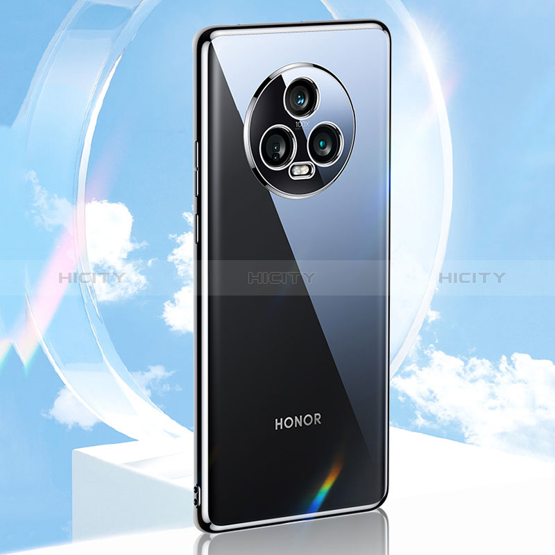 Huawei Honor Magic5 Pro 5G用極薄ソフトケース シリコンケース 耐衝撃 全面保護 透明 H01 ファーウェイ 