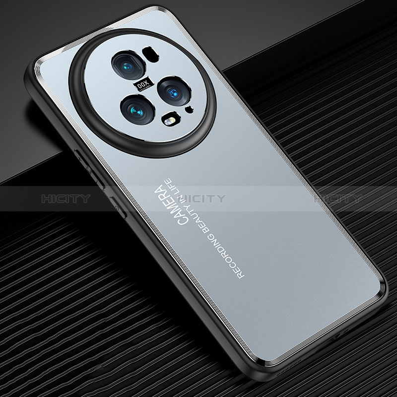 Huawei Honor Magic5 Pro 5G用ケース 高級感 手触り良い アルミメタル 製の金属製 兼シリコン カバー JL2 ファーウェイ 