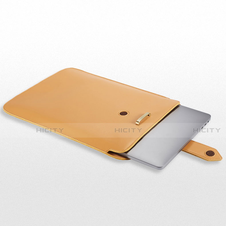 Huawei Honor MagicBook 14用高品質ソフトレザーポーチバッグ ケース イヤホンを指したまま L01 ファーウェイ 