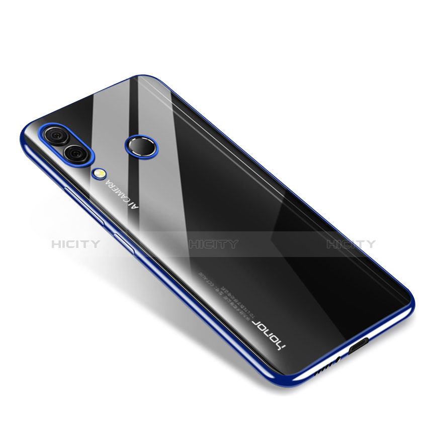 Huawei Honor Note 10用極薄ソフトケース シリコンケース 耐衝撃 全面保護 クリア透明 H02 ファーウェイ ネイビー