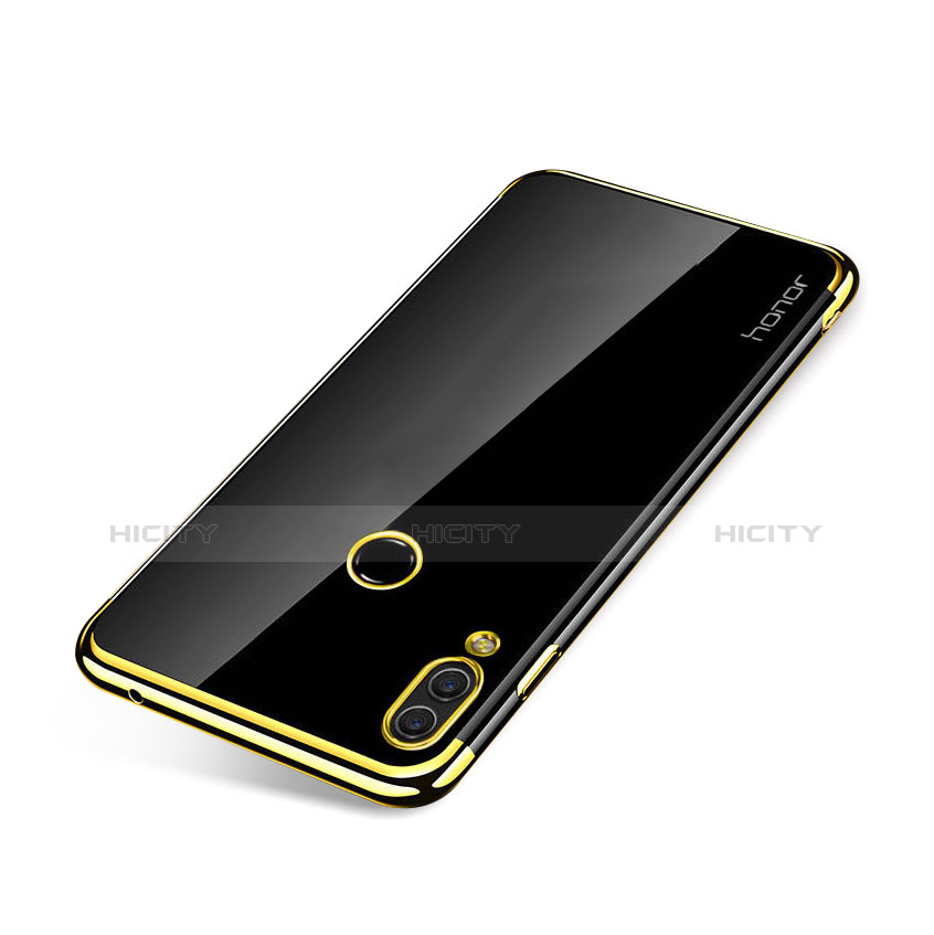 Huawei Honor Note 10用極薄ソフトケース シリコンケース 耐衝撃 全面保護 クリア透明 H01 ファーウェイ ゴールド