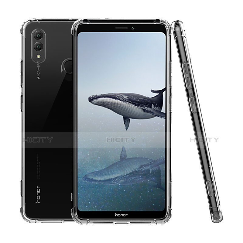 Huawei Honor Note 10用極薄ソフトケース シリコンケース 耐衝撃 全面保護 クリア透明 T02 ファーウェイ クリア