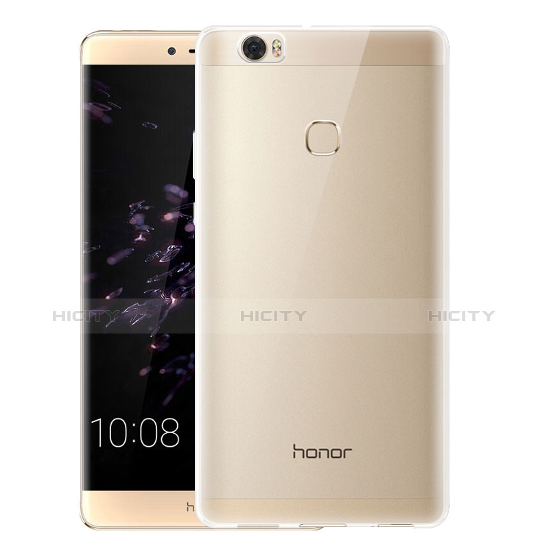 Huawei Honor Note 8用極薄ソフトケース シリコンケース 耐衝撃 全面保護 クリア透明 T07 ファーウェイ クリア