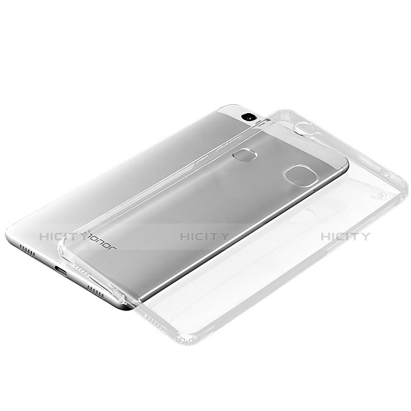 Huawei Honor Note 8用極薄ソフトケース シリコンケース 耐衝撃 全面保護 クリア透明 カバー ファーウェイ クリア