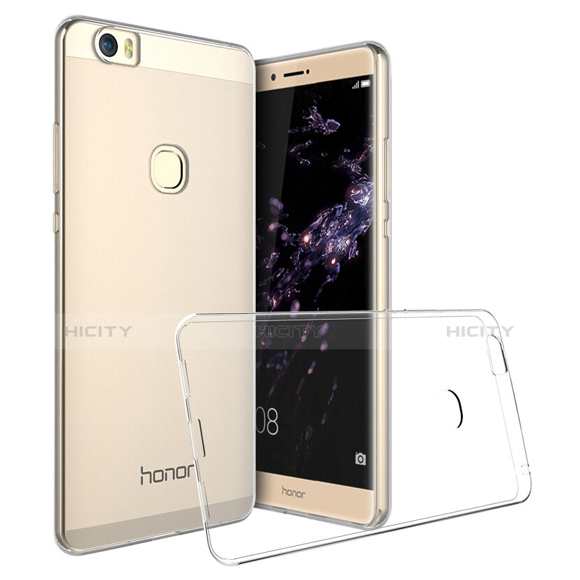 Huawei Honor Note 8用極薄ソフトケース シリコンケース 耐衝撃 全面保護 クリア透明 T01 ファーウェイ クリア