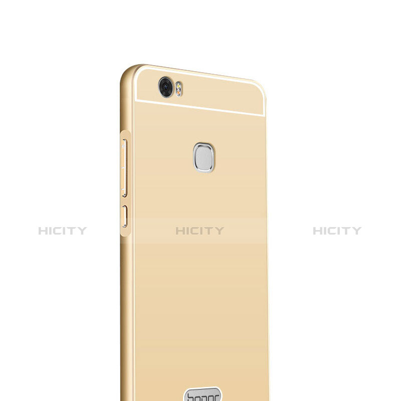 Huawei Honor Note 8用ケース 高級感 手触り良い アルミメタル 製の金属製 ファーウェイ ゴールド
