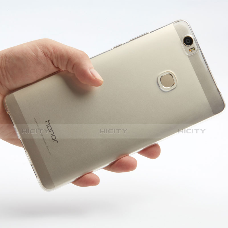 Huawei Honor Note 8用極薄ソフトケース シリコンケース 耐衝撃 全面保護 クリア透明 T03 ファーウェイ クリア