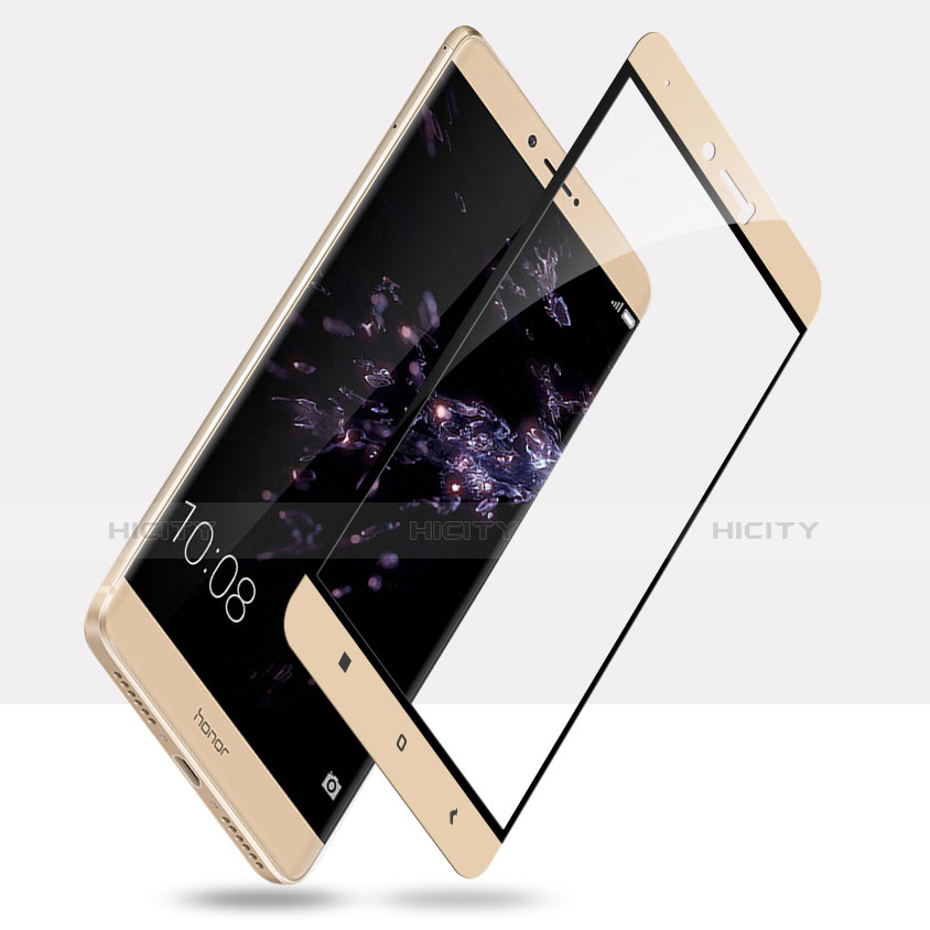 Huawei Honor Note 8用強化ガラス フル液晶保護フィルム F06 ファーウェイ ゴールド
