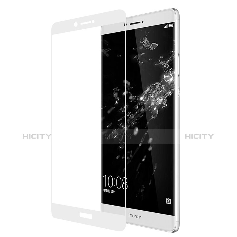 Huawei Honor Note 8用強化ガラス フル液晶保護フィルム F02 ファーウェイ ホワイト