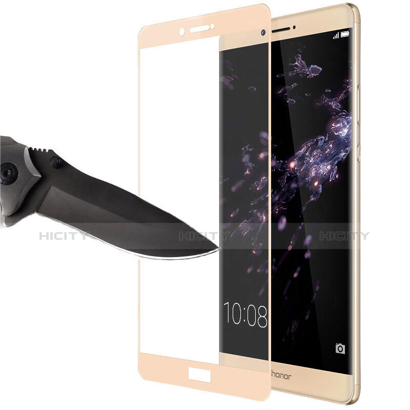 Huawei Honor Note 8用強化ガラス フル液晶保護フィルム F03 ファーウェイ ゴールド