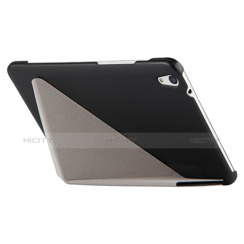 Huawei Honor Pad 2用手帳型 レザーケース スタンド L02 ファーウェイ ブラック