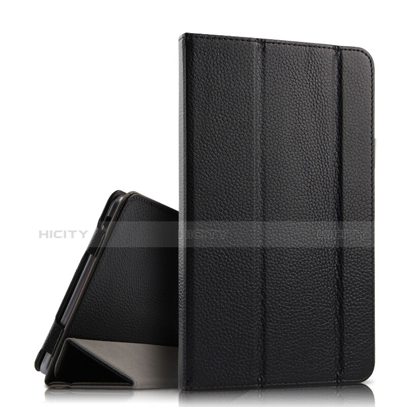 Huawei Honor Pad 5 8.0用手帳型 レザーケース スタンド L01 ファーウェイ ブラック