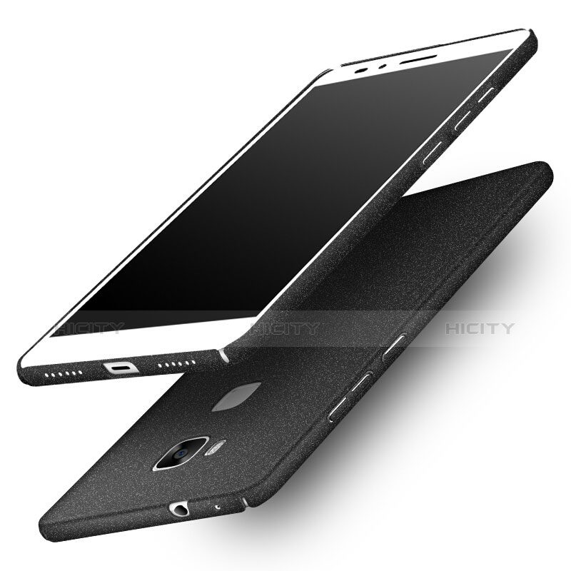 Huawei Honor Play 5X用ハードケース カバー プラスチック ファーウェイ ブラック