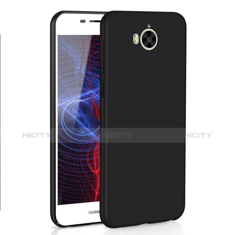 Huawei Honor Play 6用ハードケース プラスチック 質感もマット M01 ファーウェイ ブラック