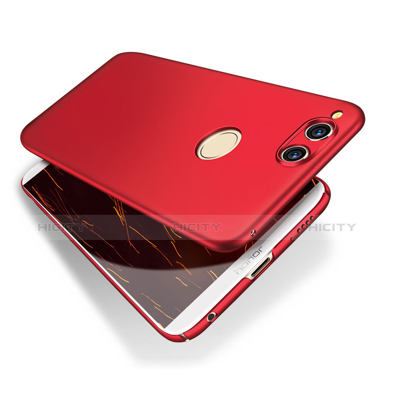 Huawei Honor Play 7X用ハードケース プラスチック 質感もマット ファーウェイ レッド