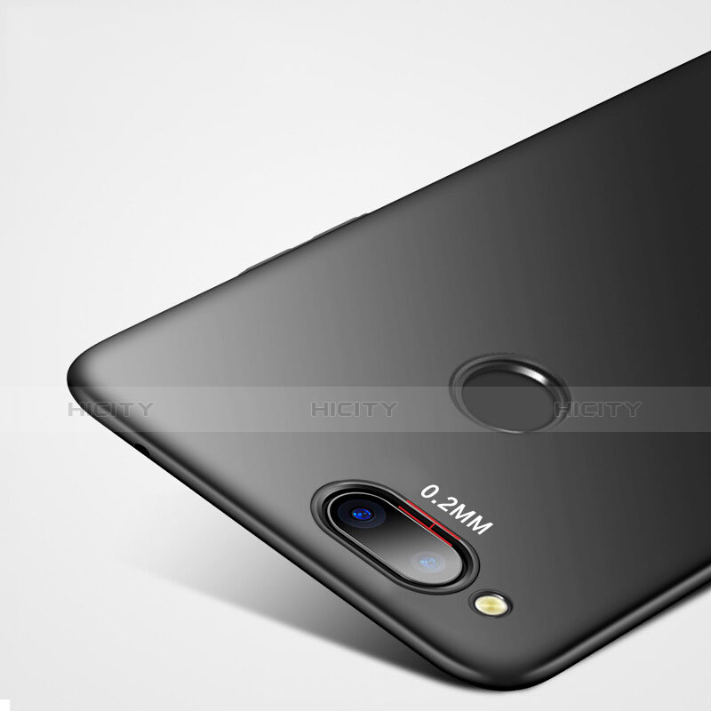 Huawei Honor Play 7X用ハードケース プラスチック 質感もマット M10 ファーウェイ ブラック