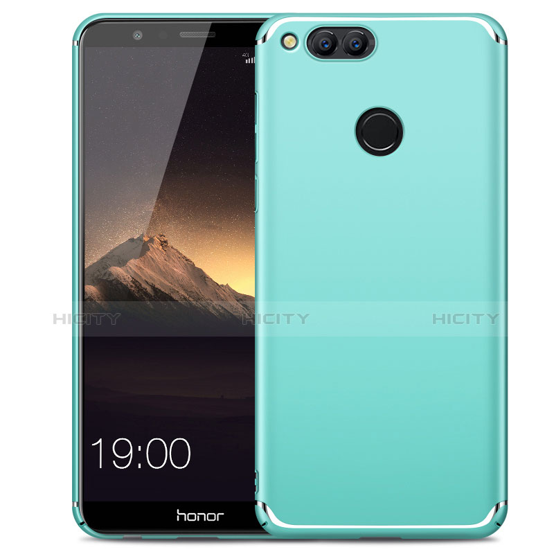 Huawei Honor Play 7X用極薄ソフトケース シリコンケース 耐衝撃 全面保護 S08 ファーウェイ グリーン