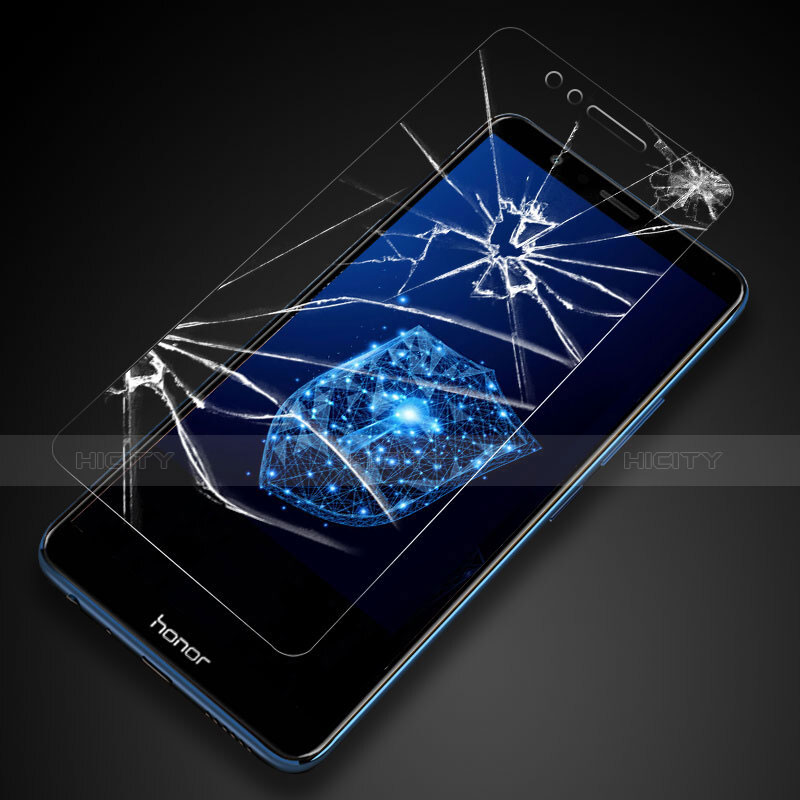 Huawei Honor Play 7X用強化ガラス 液晶保護フィルム T01 ファーウェイ クリア