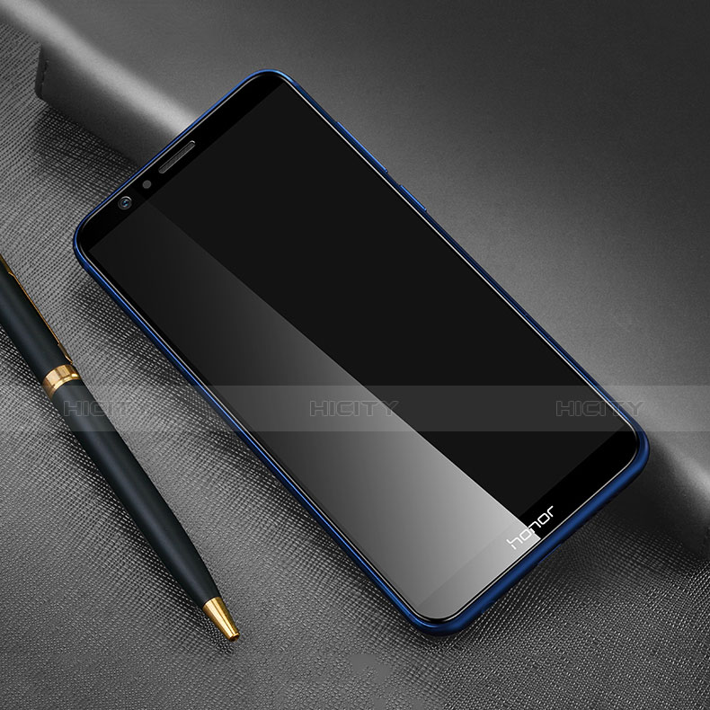 Huawei Honor Play 7X用強化ガラス フル液晶保護フィルム F06 ファーウェイ ブラック
