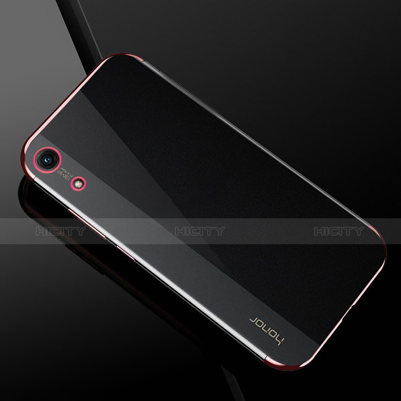 Huawei Honor Play 8A用極薄ソフトケース シリコンケース 耐衝撃 全面保護 クリア透明 H02 ファーウェイ 
