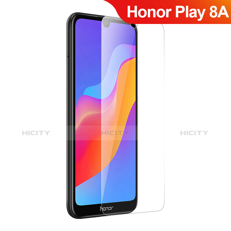 Huawei Honor Play 8A用強化ガラス 液晶保護フィルム ファーウェイ クリア