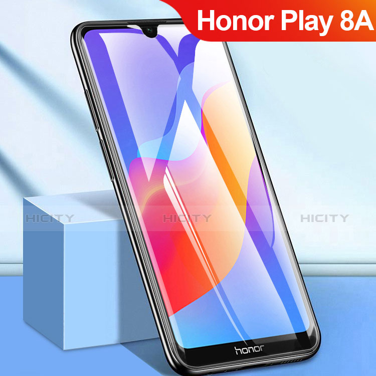 Huawei Honor Play 8A用強化ガラス 液晶保護フィルム T01 ファーウェイ クリア