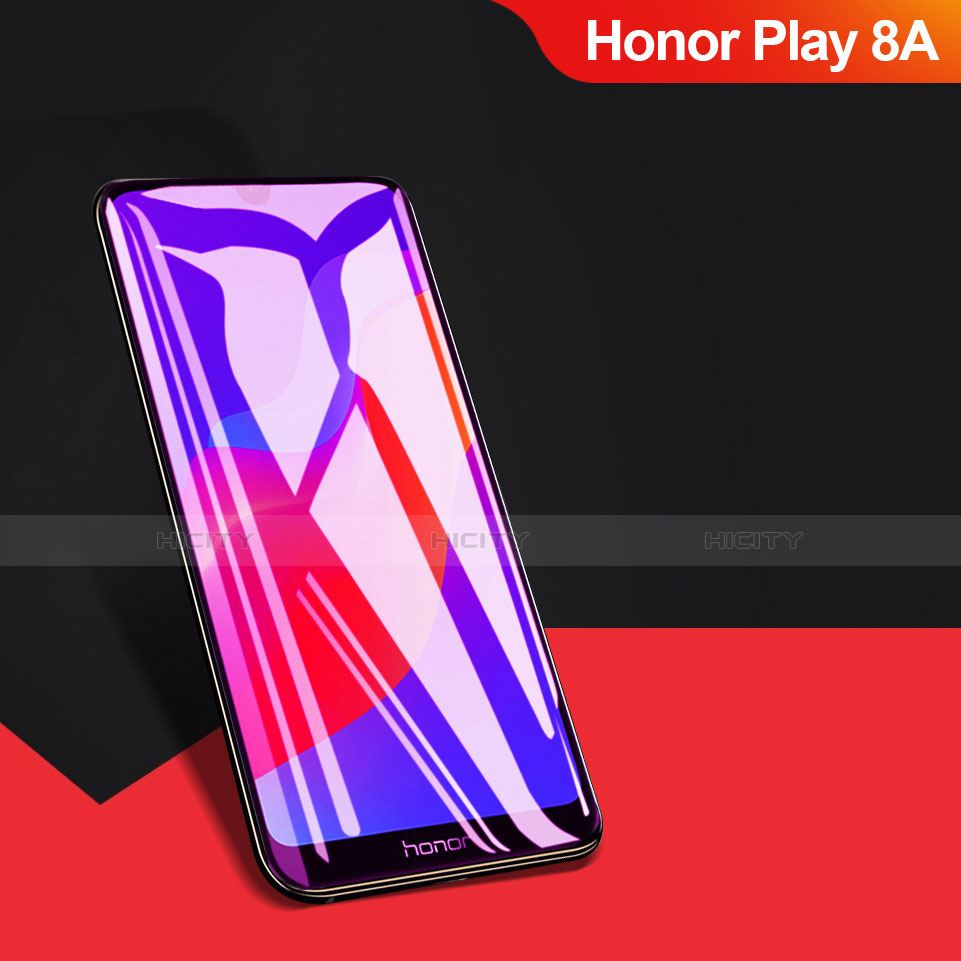 Huawei Honor Play 8A用アンチグレア ブルーライト 強化ガラス 液晶保護フィルム B03 ファーウェイ クリア