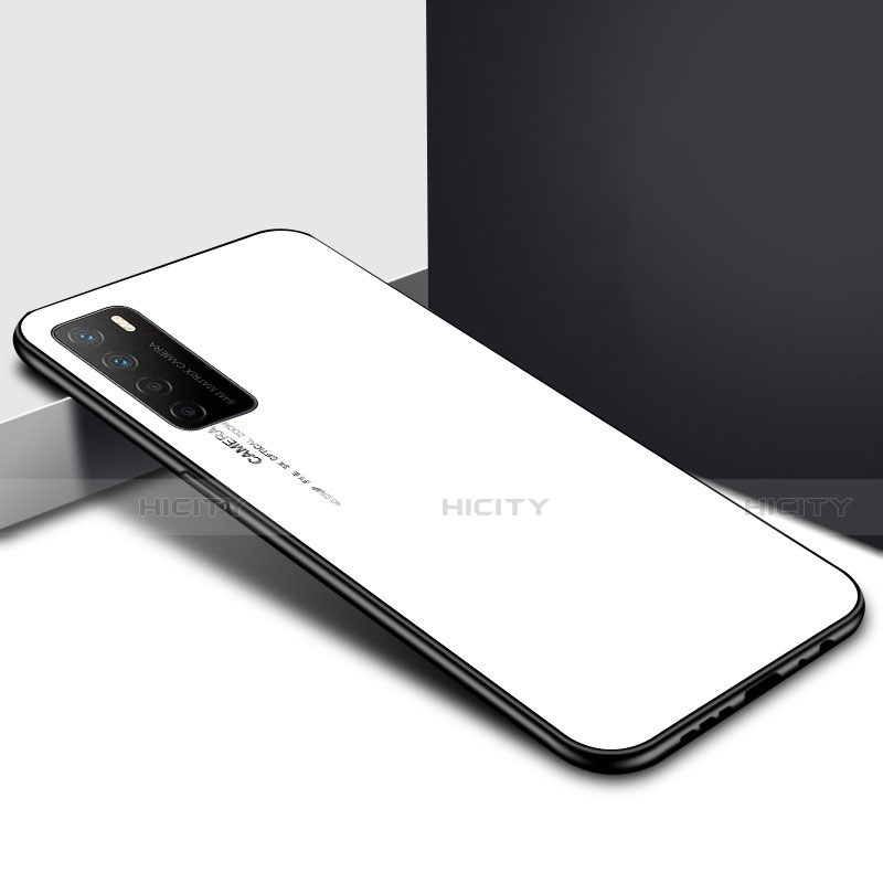 Huawei Honor Play4 5G用ハイブリットバンパーケース プラスチック 鏡面 カバー T01 ファーウェイ 