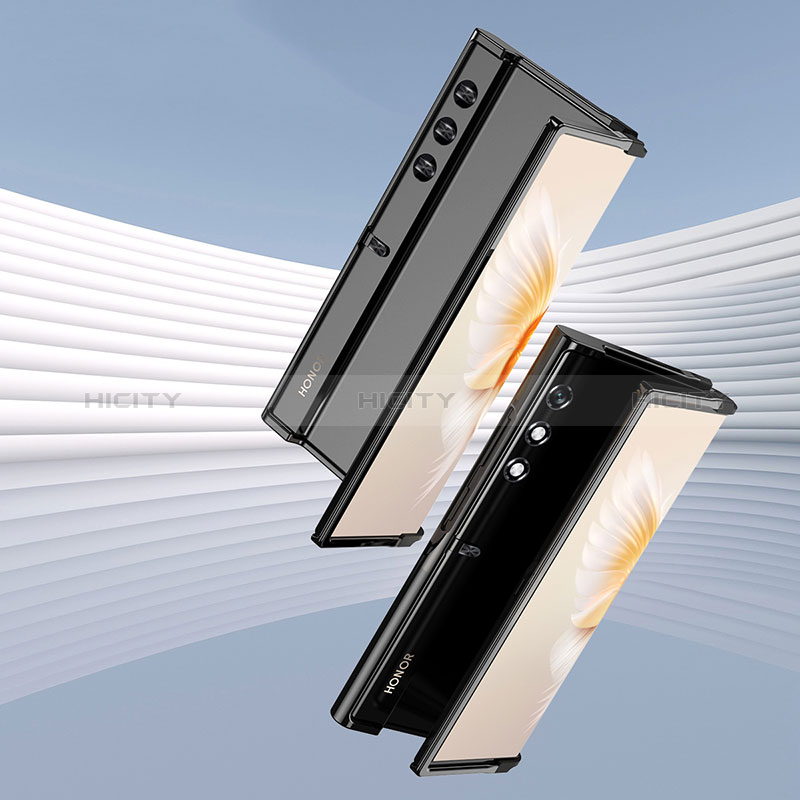 Huawei Honor V Purse 5G用ケース 高級感 手触り良い アルミメタル 製の金属製 バンパー カバー JZ1 ファーウェイ 