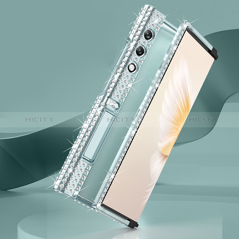 Huawei Honor V Purse 5G用ケース 高級感 手触り良い アルミメタル 製の金属製 バンパー カバー TB1 ファーウェイ 