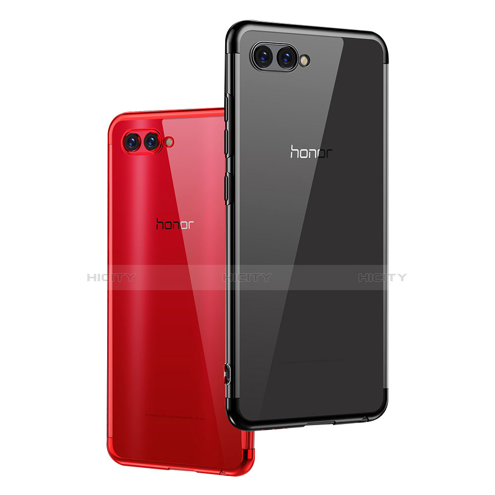 Huawei Honor V10用極薄ソフトケース シリコンケース 耐衝撃 全面保護 クリア透明 H03 ファーウェイ 