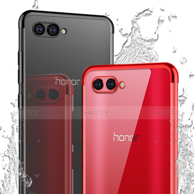 Huawei Honor V10用極薄ソフトケース シリコンケース 耐衝撃 全面保護 クリア透明 H03 ファーウェイ 