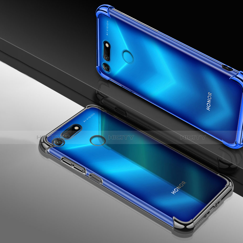 Huawei Honor V20用極薄ソフトケース シリコンケース 耐衝撃 全面保護 透明 H03 ファーウェイ 