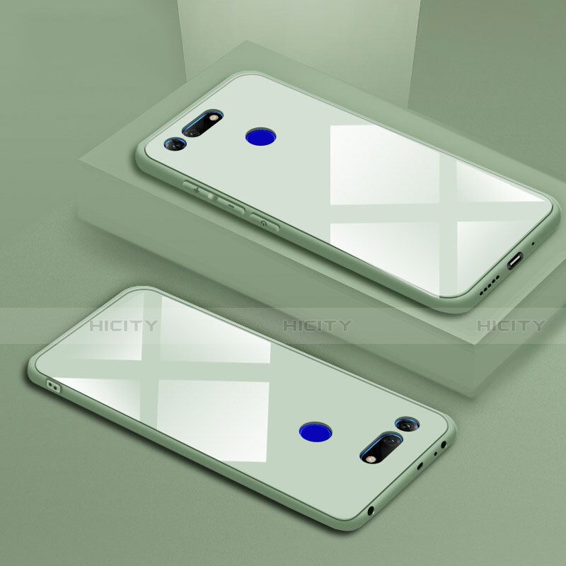 Huawei Honor V20用ハイブリットバンパーケース プラスチック 鏡面 カバー T01 ファーウェイ 