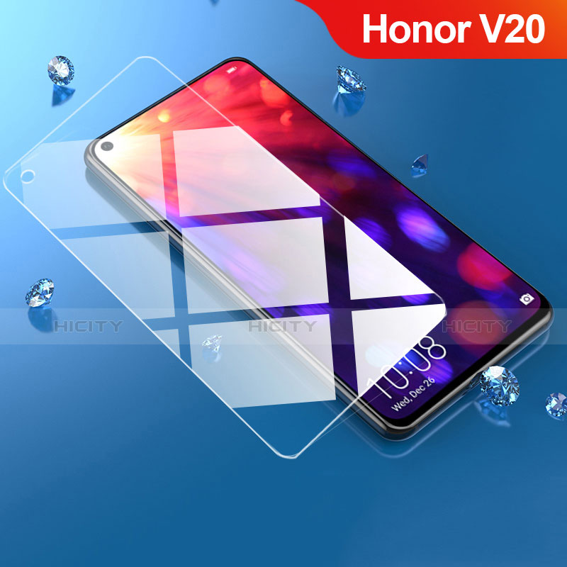 Huawei Honor V20用強化ガラス 液晶保護フィルム ファーウェイ クリア