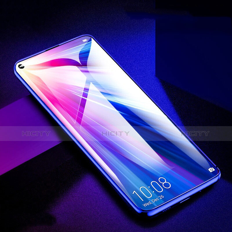 Huawei Honor V20用アンチグレア ブルーライト 強化ガラス 液晶保護フィルム B02 ファーウェイ クリア