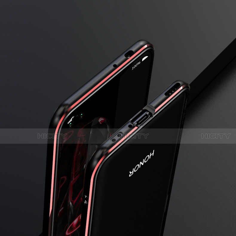 Huawei Honor V30 5G用ケース 高級感 手触り良い アルミメタル 製の金属製 バンパー カバー ファーウェイ 