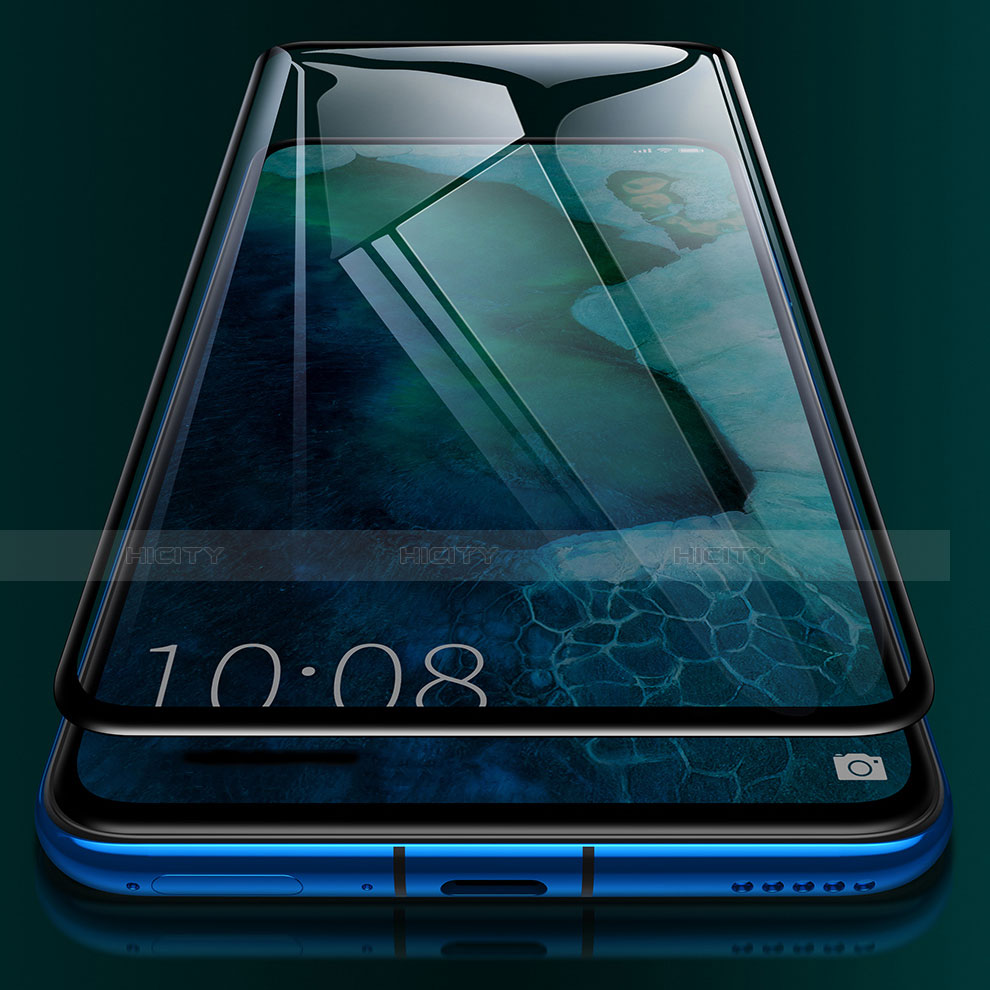 Huawei Honor V30 5G用強化ガラス フル液晶保護フィルム F04 ファーウェイ ブラック