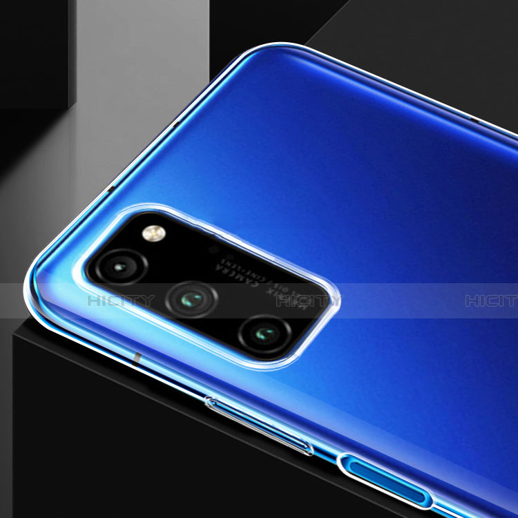 Huawei Honor V30 Pro 5G用極薄ソフトケース シリコンケース 耐衝撃 全面保護 クリア透明 T05 ファーウェイ クリア