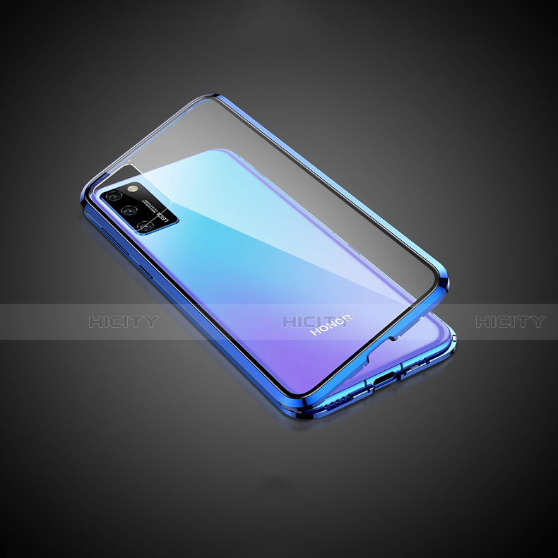 Huawei Honor V30 Pro 5G用ケース 高級感 手触り良い アルミメタル 製の金属製 360度 フルカバーバンパー 鏡面 カバー ファーウェイ 