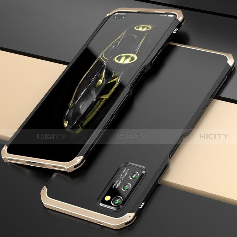 Huawei Honor V30 Pro 5G用ケース 高級感 手触り良い アルミメタル 製の金属製 カバー ファーウェイ 
