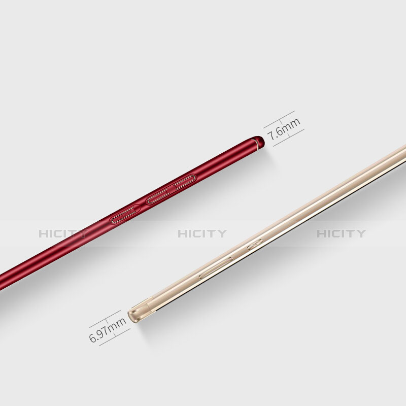 Huawei Honor V9用ハードケース プラスチック 質感もマット M03 ファーウェイ レッド