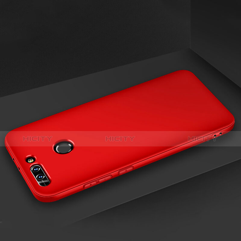 Huawei Honor V9用ハードケース プラスチック 質感もマット ファーウェイ レッド