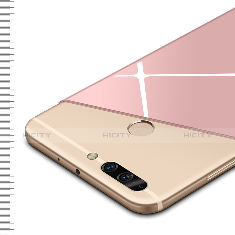 Huawei Honor V9用ハードケース プラスチック 質感もマット Line ファーウェイ ローズゴールド
