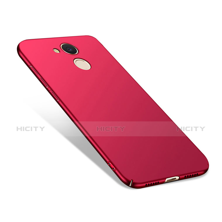 Huawei Honor V9 Play用ハードケース プラスチック 質感もマット M02 ファーウェイ レッド