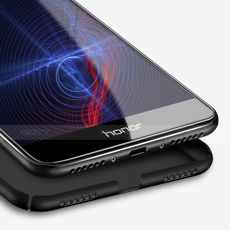 Huawei Honor V9 Play用ハードケース プラスチック 質感もマット M06 ファーウェイ ブラック