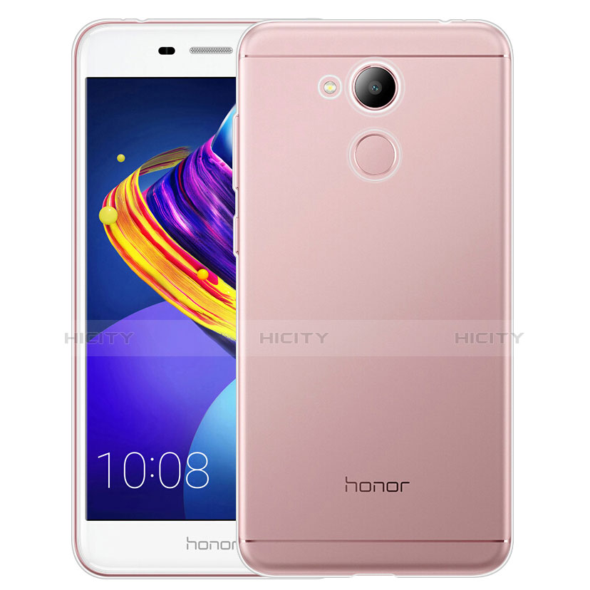 Huawei Honor V9 Play用極薄ソフトケース シリコンケース 耐衝撃 全面保護 クリア透明 カバー ファーウェイ クリア