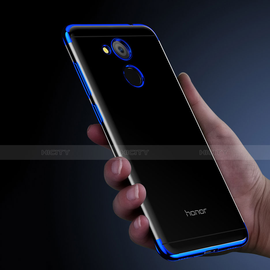 Huawei Honor V9 Play用極薄ソフトケース シリコンケース 耐衝撃 全面保護 クリア透明 H01 ファーウェイ 